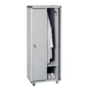 EASY 170 2 ANTE | Armadietto Spogliatoio Armadio Sporco Pulito 2 Anta 175x72x39 in Acciaio colore Grigio