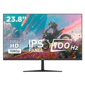 Monitor 23.8 Pollici Noua Horus IPS 1920x1080 100Hz HDMI VGA Audio in Speaker