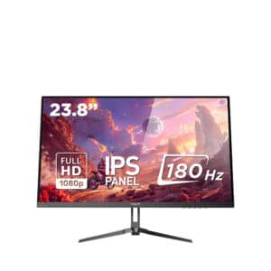 Monitor 23.8 Pollici Noua HorusX RGB IPS 1920x1080 180Hz  HDMI DP Audio in, Speaker, Usb