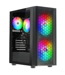 Keydo LUXOR Pc Gaming Ryzen 5, RX 5500 XT 8GB, Ram 32gb ddr4, SSD 1000GB, WiFi, Win 11 Pro, Computer Gaming