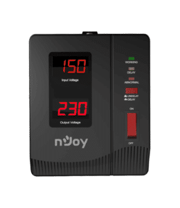 nJoy Alvis 1000VA Stabilizzatore di Tensione AVR 600W