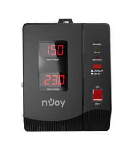 nJoy Alvis 2000VA Stabilizzatore di Tensione AVR 1200W