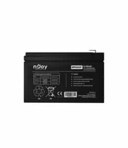 nJoy Batteria Ermetica al Piombo VRLA Ricaricabile 12 V 12h