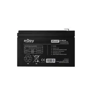 nJoy Batteria Ermetica al Piombo VRLA Ricaricabile 12 V 12h