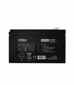 nJoy Batteria Ermetica al Piombo VRLA Ricaricabile 12 V 7 Ah
