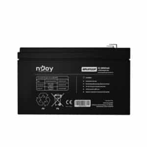 NJOY Batteria Ermetica al Piombo VRLA Ricaricabile 12 V Capacità 7 Ah - per UPS, Sistemi di Videosorveglianza e Allarme