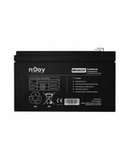 nJoy Batteria Ermetica al Piombo VRLA Ricaricabile 12 V 9 Ah