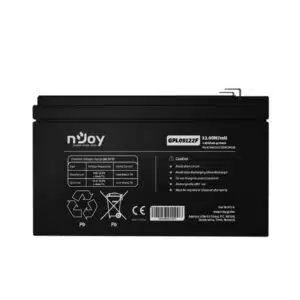 nJoy Batteria Ermetica al Piombo VRLA Ricaricabile 12 V 9 Ah