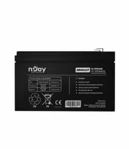 nJoy Batteria Ermetica al Piombo VRLA Ricaricabile 12 V 9 Ah