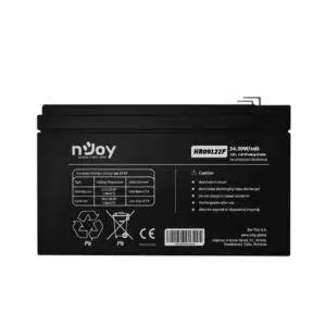 nJoy Batteria Ermetica al Piombo VRLA Ricaricabile 12 V 9 Ah