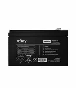 nJoy Batteria Ermetica al Piombo VRLA Ricaricabile 12 V 9 Ah