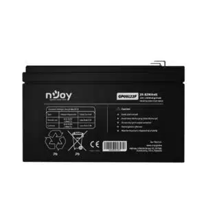 nJoy Batteria Ermetica al Piombo VRLA Ricaricabile 12 V 9 Ah