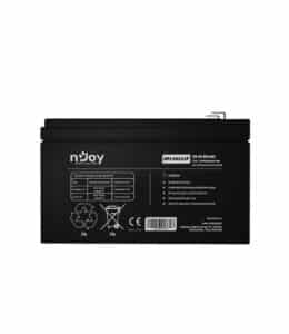 nJoy Batteria Ermetica al Piombo VRLA Ricaricabile 12 V 9 Ah