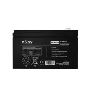 nJoy Batteria Ermetica al Piombo VRLA Ricaricabile 12 V 9 Ah