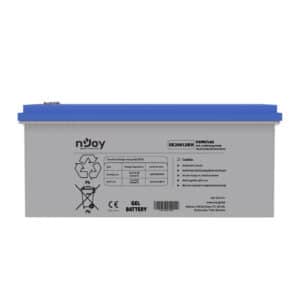 NJOY GE200 Batteria Raze 12V 200Ah a Ciclo Profondo per Camper, Barca, Sistema Solare, UPS, Non Richiede Manutenzione