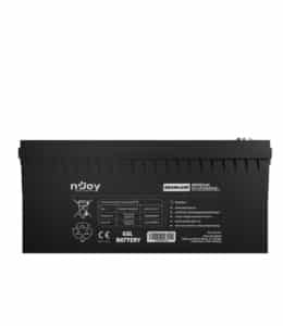 nJoy Batteria GEL 12V 50Ah a Ciclo Profondo