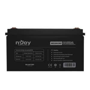 NJOY GE15012KF Batteria GEL 12V 150Ah a Ciclo Profondo per Camper, Barca, Sistema Solare, UPS, Connettori T11, Non Richiede Manutenzione, Dimensioni 484 * 170 * 247 mm