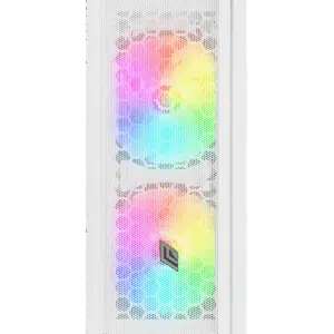 Case Atx Noua Orizon M111 Bianco 0.50MM SPCC 2*USB3.0/2.0 3*Fan Argb Front Mesh & Side Glass E-Atx