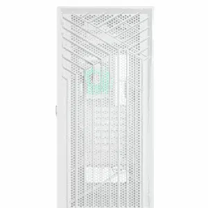 Case Mid Tower Noua Diamond C112 White 0.5mm SPCC 1*Fan Argb Side Glass Support E-Atx