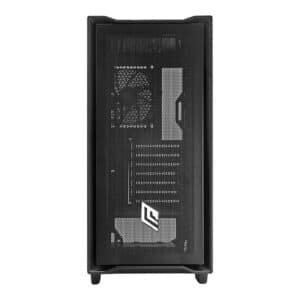 Case Atx Noua Smash S102 Black 0.50MM SPCC 3*USB3.0/2.0 1*Fan Pwm Black Front Mesh Side Glass