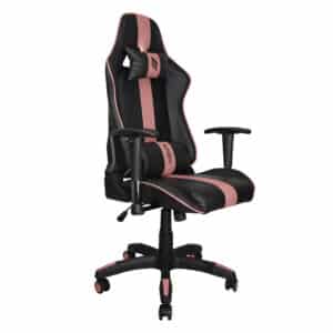 Sedia Gaming Noua Ava Z2 Nero/Rosa Braccioli 3D e Schienale Inclinabile