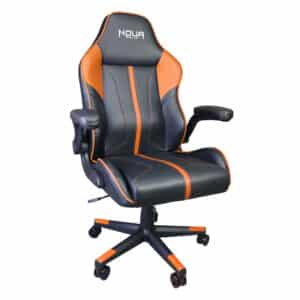 Sedia Gaming Noua Zen Arancio Braccioli Imbottiti Girevole 360 Gradi Classe 4 fino a 150Kg