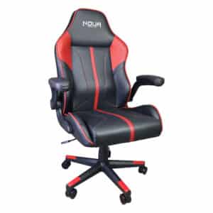 Sedia Gaming Noua Zen Rosso Braccioli Imbottiti Girevole 360 Gradi Classe 4 fino a 150Kg