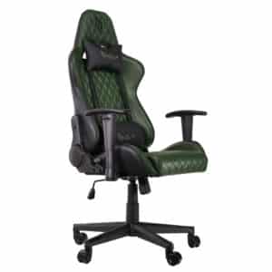 Sedia Gaming Noua Kui Plus K7 Verde Militare Braccioli 2D e Schienale Inclinabile