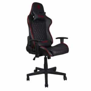 Sedia Gaming Noua Kui K7 Nero/Rosso Braccioli 2D e Schienale Inclinabile