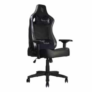 Sedia Gaming Noua Lou L7 Black/Silver Braccioli 4D e Schienale Inclinabile 150Kg