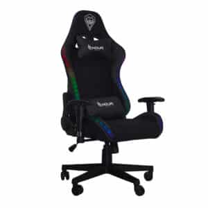 Sedia Gaming Noua Mao M5 Rainbow Black in Stoffa e Pelle Sintetica Carbon Look Braccioli 3D Reclinabile