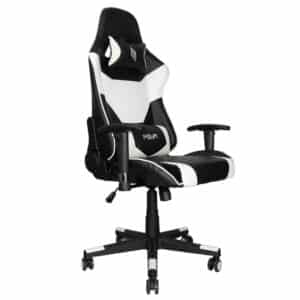 Sedia Gaming Noua Bir B3V1 Nero/Bianco Braccioli 3D e Schienale Inclinabile