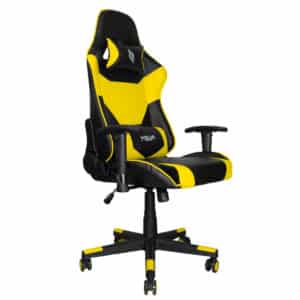Sedia Gaming Noua Bir B3V3 Nero/Giallo Braccioli 3D e Schienale Inclinabile