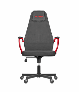 Nuwo Sedia da Gaming Grid Rosso