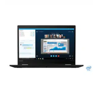 Lenovo ThinkPad Yoga 2 in 1 Notebook Intel i5 8th, Ram 8 GB, SSD 256 GB, Display da 13,3" Touch con Pennino Capacitivo, Win 10 Pro + Libre Office (Ricondizionato)