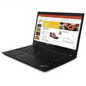Lenovo Thinkpad T490S Pc Portatile Notebook Intel Core i5 8th, 16 Gb Ram, 256 Gb SSD, Display da 14", WiFi, BT, Windows 11 Pro + Libre Office (Ricondizionato A)