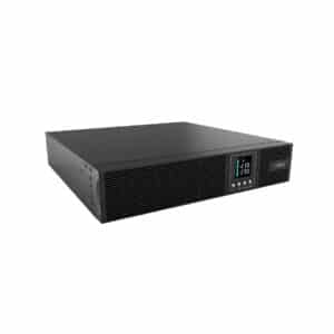 NJOY Aster 1000VA Gruppo di Continuità 9000 Watt, Doppia Conversione On-Line, Onda Sinusoidale Pura, UPS Rack 2U, Display LCD, 8 Uscite IEC C13, AVR, USB, Software per Gestione UPS