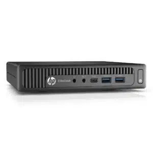 HP Elitedesk Mini G2 PC DM Intel Core i7 6th, 16GB RAM, 256GB SSD, WiFi USB, Win 10 Pro + Libre Office (Ricondizionato)