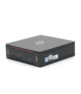 Fujitsu Esprimo Mini Pc Computer Fisso Desktop Intel i5, Ram 16GB, SSD 512GB, DVI + DP, Win 11 Pro + Libre Office, con Chiavetta Wi-Fi (Ricondizionato)