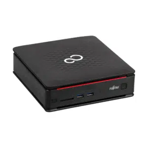 Fujitsu Esprimo Mini Pc Computer Fisso Desktop Intel i7 4th, Ram 8GB, SSD 256GB, Windows 10 Pro + Libre Office, Wi-Fi Usb (Ricondizionato)