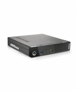 Lenovo ThinkCentre, Mini Pc Tiny, Processore Intel i7-4790 4 Core 3.6 Ghz, Ram 8Gb SSD 256Gb, Win 10, Pc Desktop Mini Wi-Fi Usb (Ricondizionato)