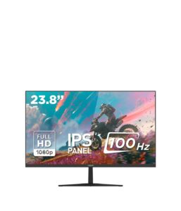 Monitor 23.8 Pollici Noua Horus IPS 1920x1080 100Hz HDMI VGA Audio in Speaker