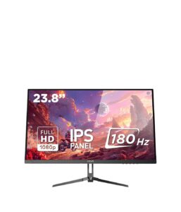 Monitor 23.8 Pollici Noua HorusX RGB IPS 1920x1080 180Hz  HDMI DP Audio in, Speaker, Usb