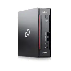 Fujitsu Esprimo Q556 Mini Pc Computer Fisso Desktop Intel i5-6500T, Ram 8GB DDR4, Hard Disk SSD 128GB, DVI + DP, Windows 11 Pro e WiFi USB (Ricondizionato)