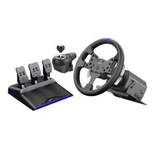 PXN V99 Kit Volante da Corsa + Pedaliera a 3 + Leva Cambio 6 Marce a H per PC, Xbox, PS4