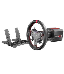 PXN VD4 Kit Volante da Corsa Gaming + Pedaliera a 2 per PC