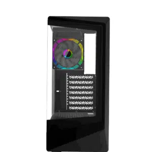 Case ATX Noua Demon TK100 Nero 0.5mm SPCC 2*USB3.0/2.0 1*Typce-C 1*Fan Argb Front & Side Glass