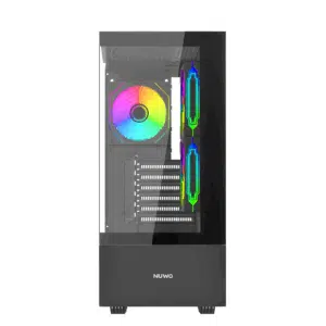 Case Atx Nuwo Clash CK500 Nero 0.45MM SPCC 3*USB3.0/2.0 3*Fan Argb Front e Side Glass