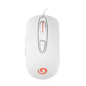 Mouse Ottico Usb Gaming Nuwo Loki Bianco Illuminazione Rainbow 6 Tasti 2400DPI Regolabili