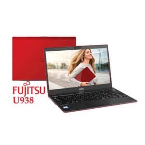 Notebook Fujitsu U938 13.3 Pollici | I7-8650U | Ram 12GB | Ssd 512GB | Color Red| Touch Screen | Ricondizionato